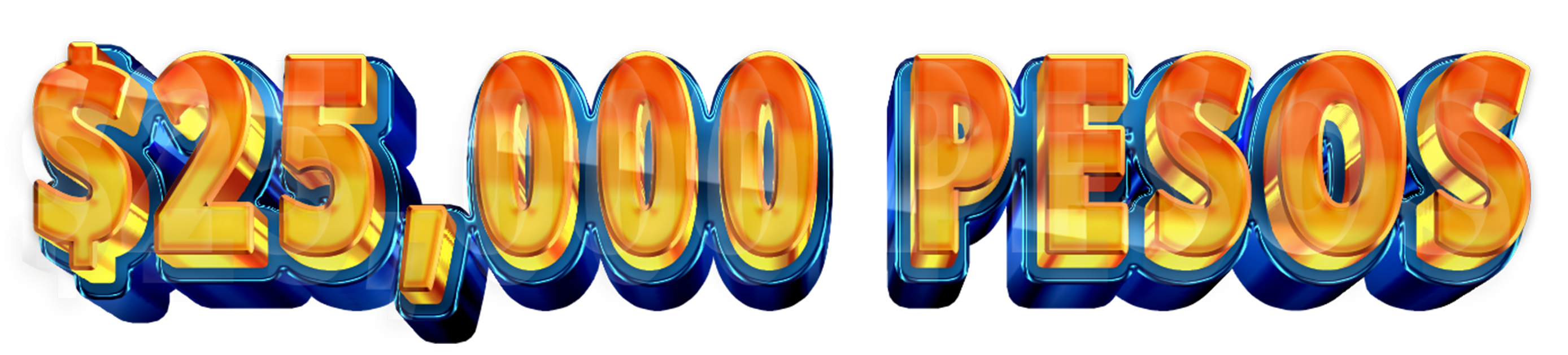 $25,000 Pesos